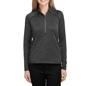 Spyder Mission Half-Zip Sweatshirt Women's S Black Jasper NWT
